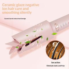 Rechargeable Automatic Rotating Curling Iron